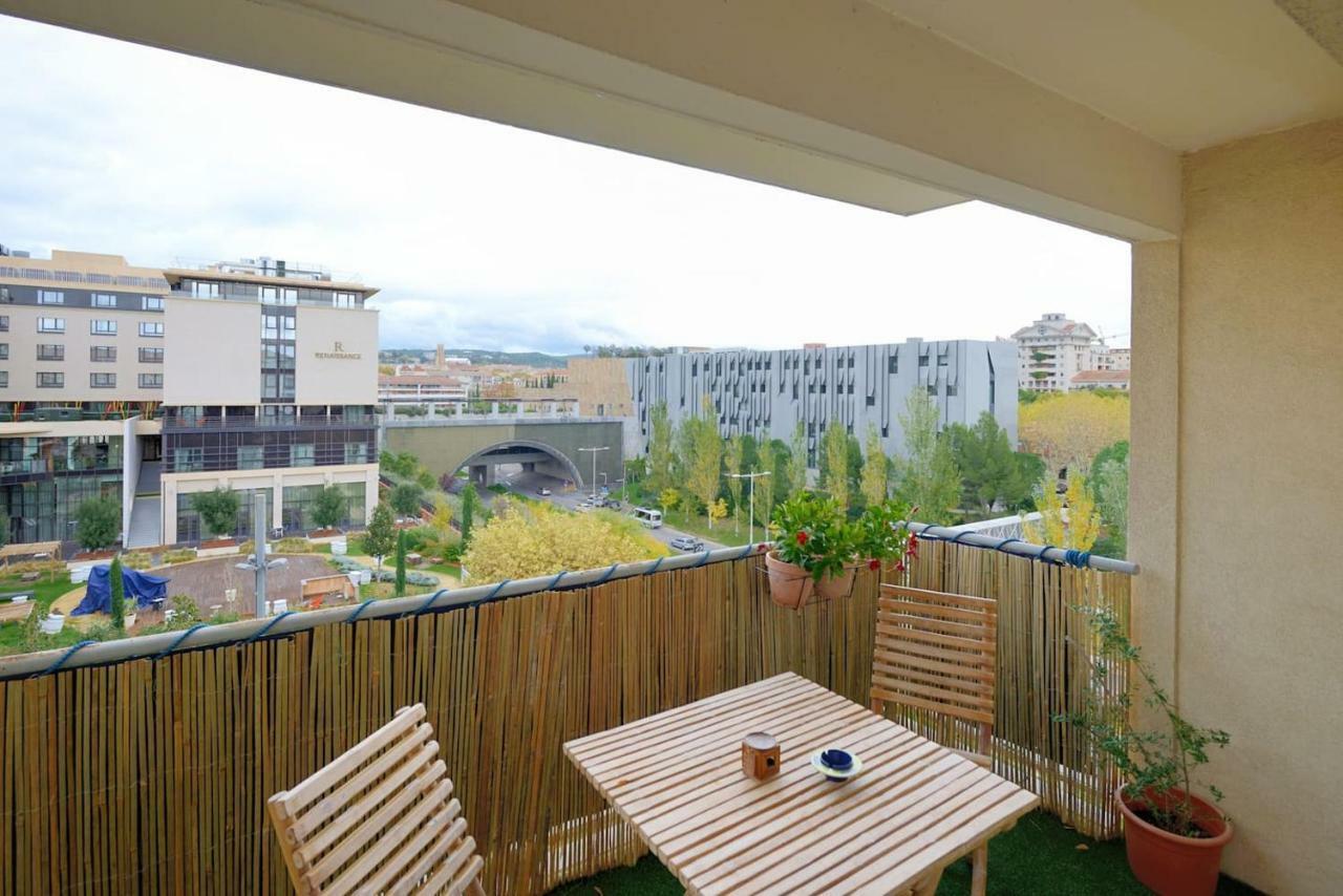 T2 Cosy Proche Du Centre-Ville Avec Garage Inclus Aix-en-Provence Esterno foto
